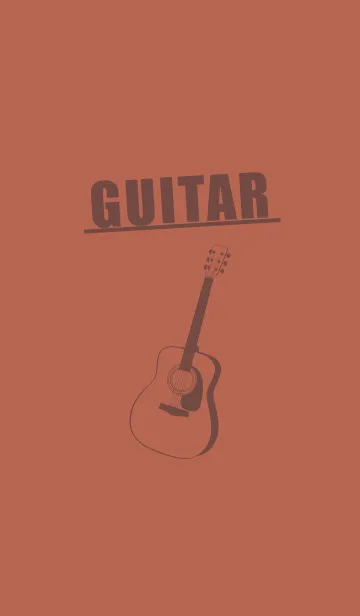 [LINE着せ替え] GUITAR COLOR  キャメルの画像1