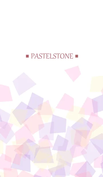 [LINE着せ替え] Pastel Stone 42の画像1