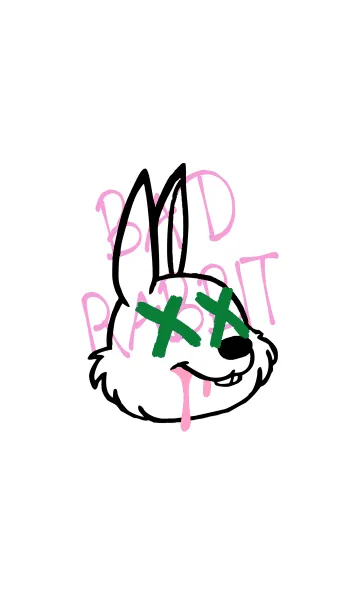 [LINE着せ替え] バッド ラビット 178の画像1