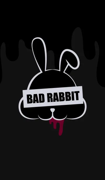 [LINE着せ替え] BAD RABBIT-DARK 11の画像1