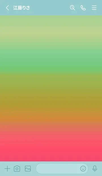 [LINE着せ替え] シンプル グラデーション _113の画像2