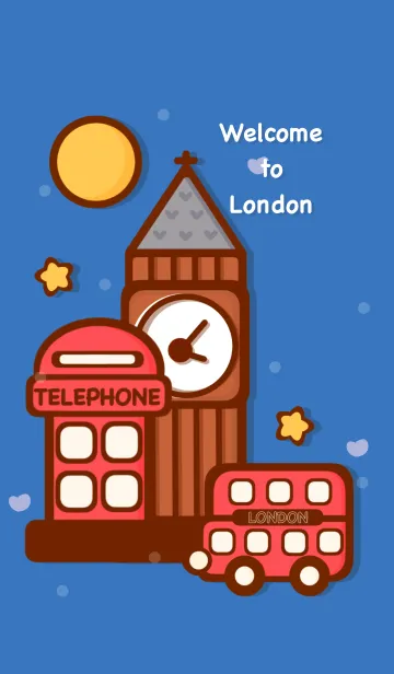 [LINE着せ替え] One day in London 8の画像1