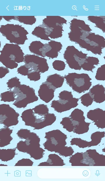 [LINE着せ替え] カラー レオパード 174の画像2