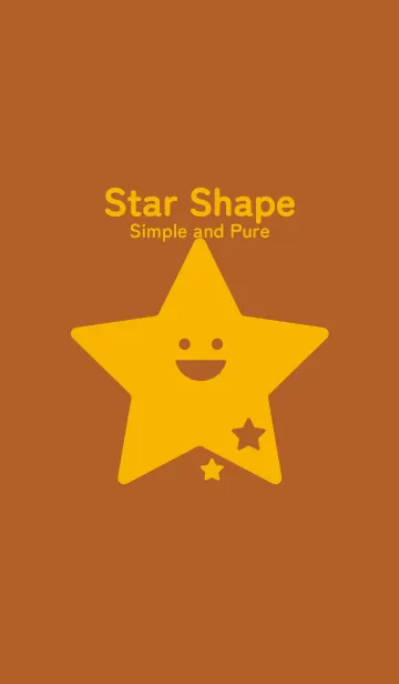 [LINE着せ替え] 星型の着せかえ オールドゴールドの画像1