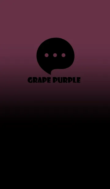 [LINE着せ替え] Black & Grape Purple  Theme V4 (JP)の画像1