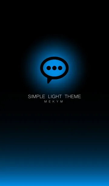 [LINE着せ替え] SIMPLE LIGHT ICON-GRADATION- 11の画像1