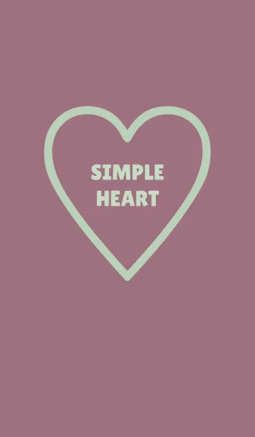 [LINE着せ替え] シンプル ハート _240の画像1