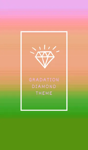 [LINE着せ替え] グラデーション ダイアモンド  237の画像1