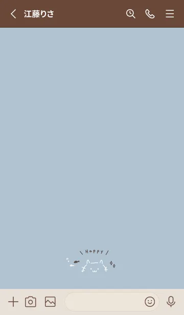 [LINE着せ替え] シンプルでキュート♪ねこの画像2