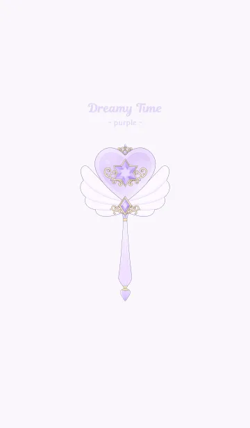 [LINE着せ替え] DreamyTime -purple-の画像1