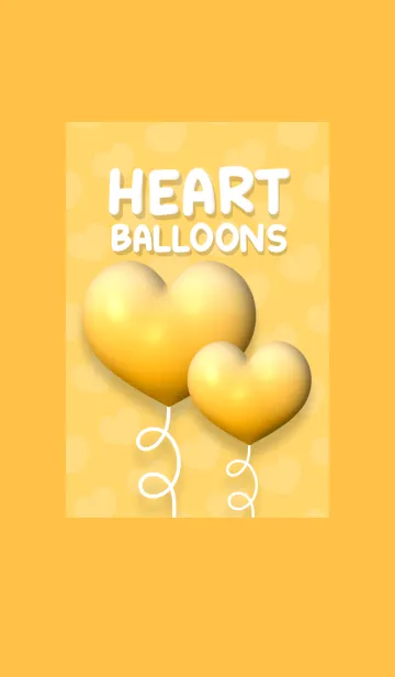 [LINE着せ替え] Heart Balloons Cute Theme 5の画像1