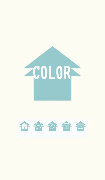 [LINE着せ替え] green color T47の画像1