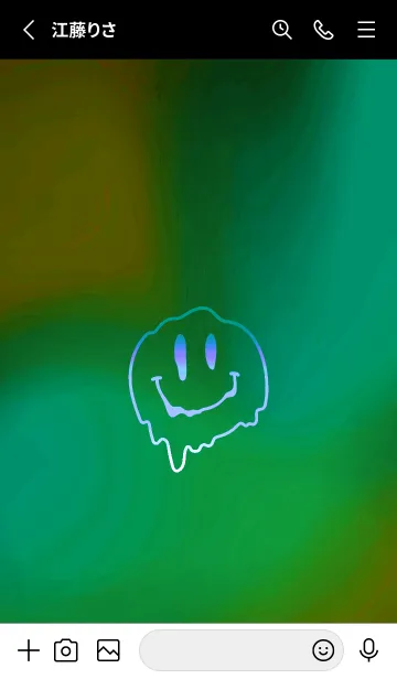 [LINE着せ替え] サイケデリック スマイル _34の画像2