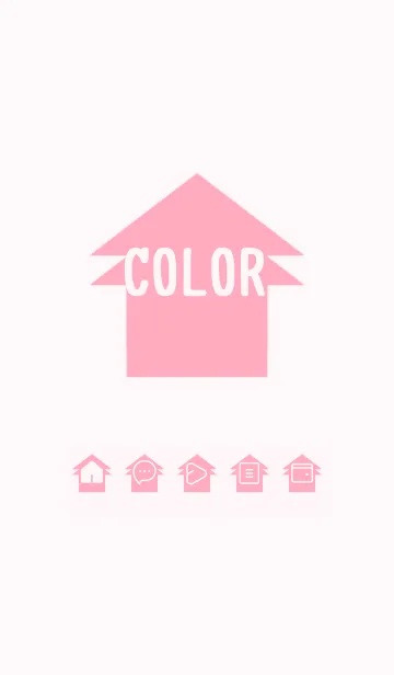 [LINE着せ替え] pink color T24の画像1