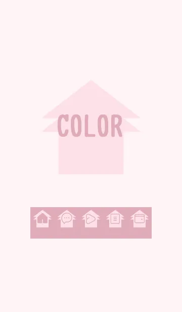 [LINE着せ替え] pink color T25の画像1