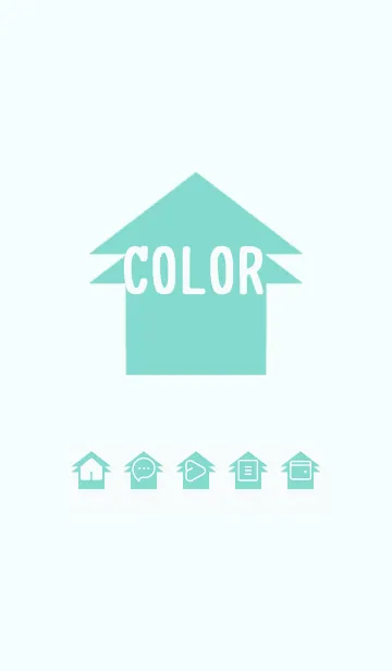 [LINE着せ替え] green color T48の画像1