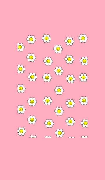 [LINE着せ替え] Happy Smile Everyday(pink)の画像1