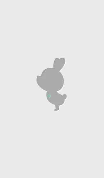 [LINE着せ替え] Gray rabbit Boy 4の画像1