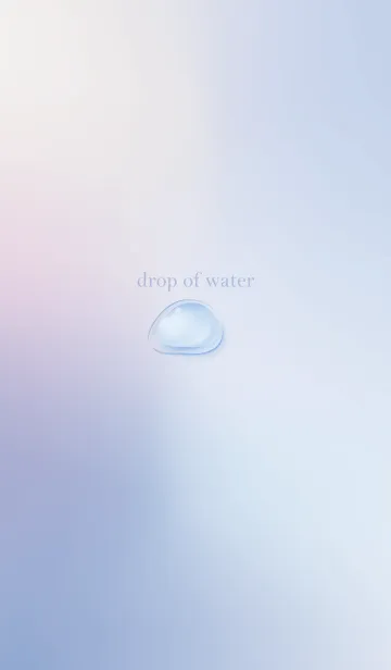 [LINE着せ替え] drop of water..23の画像1