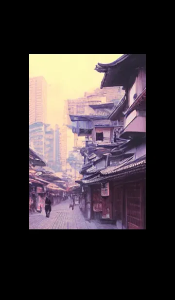 [LINE着せ替え] 和の夜桜#EC03。の画像1