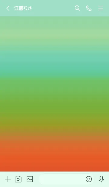 [LINE着せ替え] シンプル グラデーション _114の画像2