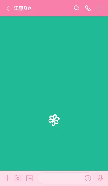 [LINE着せ替え] ミニ フラワー _102の画像2