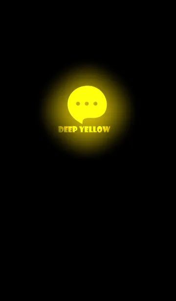 [LINE着せ替え] Deep Yellow Light Theme V4 (JP)の画像1