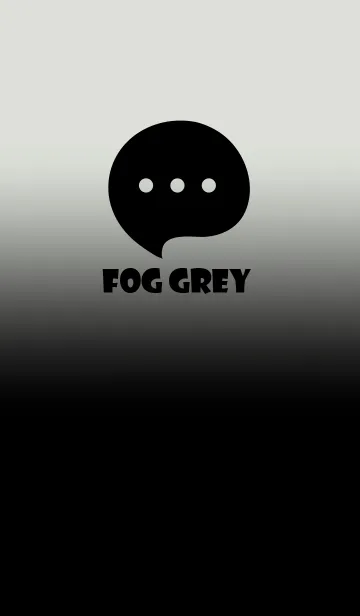 [LINE着せ替え] Black & Fog Grey Theme V4 (JP)の画像1