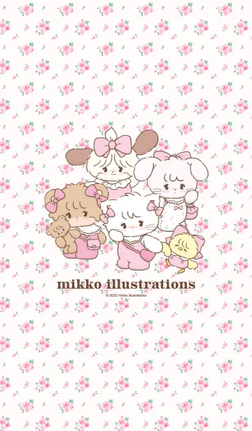 [LINE着せ替え] mikkoのフレンチガーリースタイルの画像1