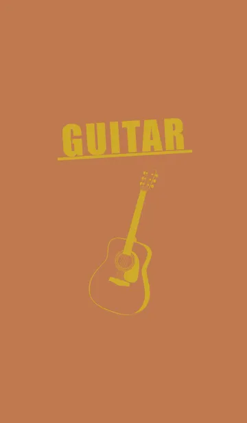 [LINE着せ替え] GUITAR COLOR  駱駝色の画像1