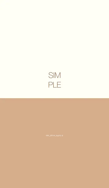 [LINE着せ替え] 0Ni_24_ベージュ2-9の画像1