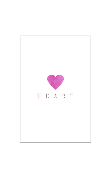 [LINE着せ替え] watercolor purple pink-HEART 29の画像1