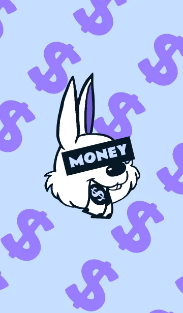 [LINE着せ替え] マネー ラビット 360の画像1