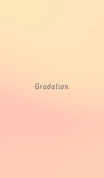 [LINE着せ替え] gradation YELLOW&PINK 58の画像1