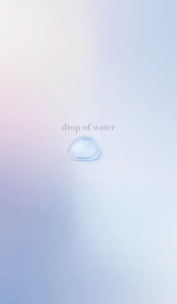 [LINE着せ替え] drop of water..24の画像1