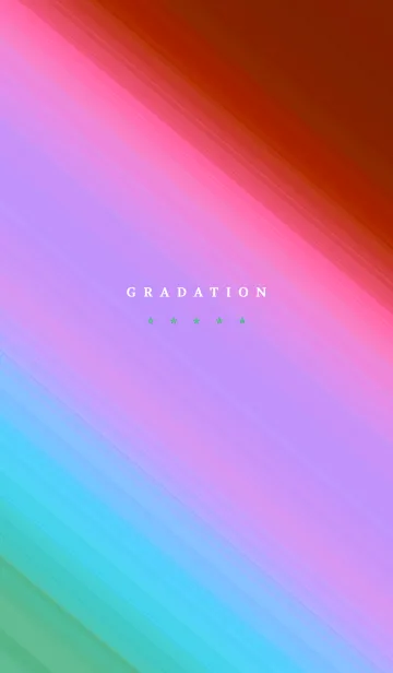 [LINE着せ替え] グラデーション ミニ スター 222の画像1