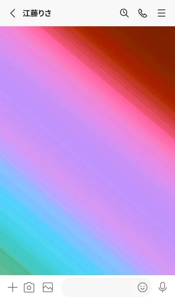 [LINE着せ替え] グラデーション ミニ スター 222の画像2