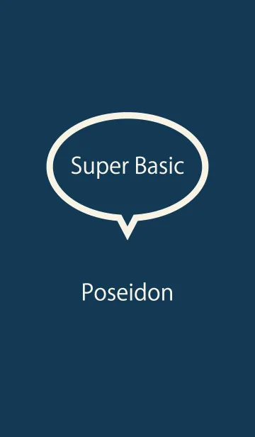 [LINE着せ替え] Super Basic Poseidonの画像1