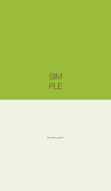 [LINE着せ替え] 00j_24_グリーン3-3の画像1