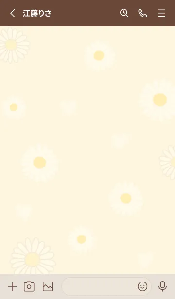 [LINE着せ替え] 春の装い♡yellow14_1の画像2