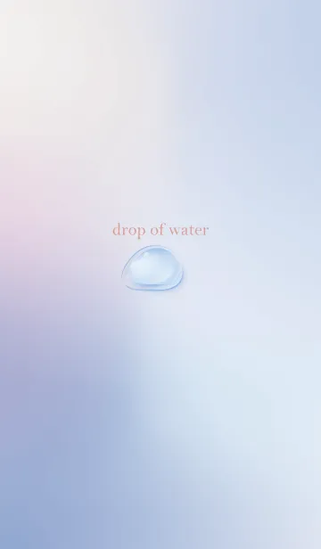 [LINE着せ替え] drop of water..25の画像1