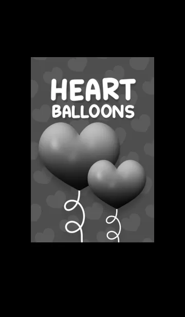 [LINE着せ替え] Heart Balloons Cute Theme 11の画像1