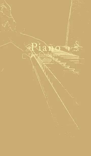 [LINE着せ替え] ピアノ演奏  バフの画像1