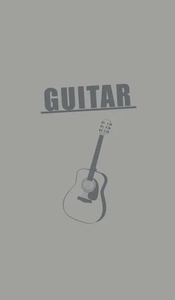 [LINE着せ替え] GUITAR COLOR  アッシュグレイの画像1