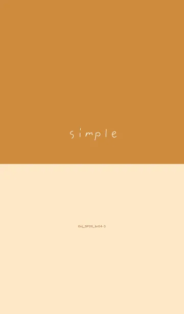 [LINE着せ替え] 0nj_26_ブラウン4-3の画像1