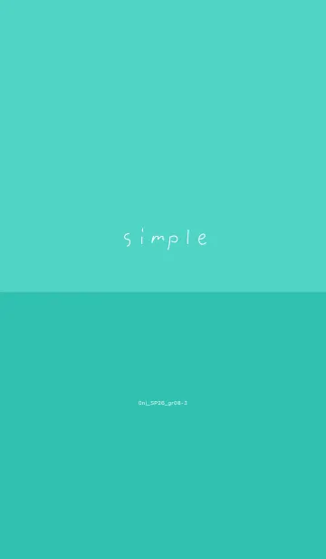 [LINE着せ替え] 0nj_26_グリーン8-3の画像1