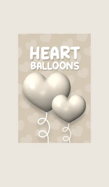 [LINE着せ替え] Heart Balloons Cute Theme 12の画像1