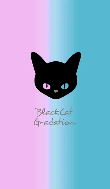 [LINE着せ替え] ブラック キャット 155の画像1