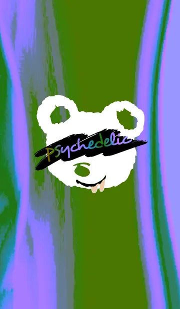 [LINE着せ替え] サイケデリック ベア 94の画像1