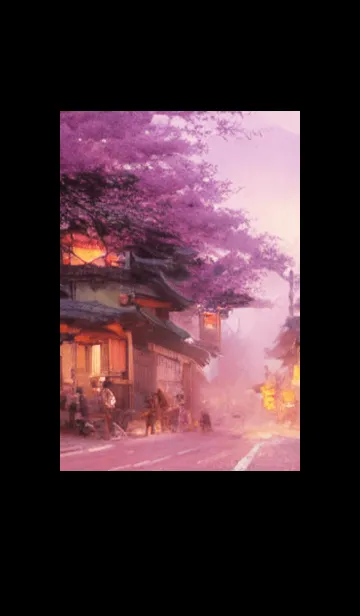 和の夜桜#ED220。の着せ替えメイン画像